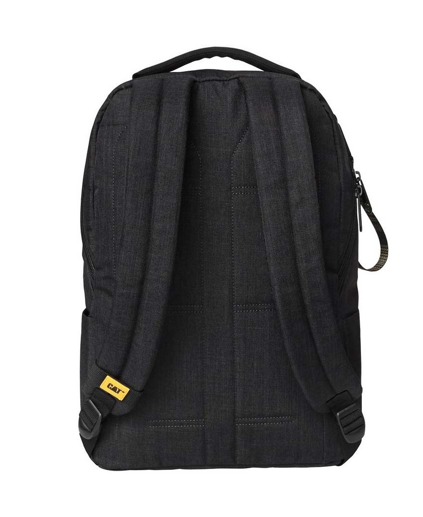 BAG CAT HOLT LPTP BKPK 2 TONE BLK OS - الصورة 2