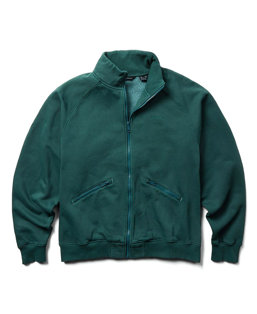 SWEATER FULL ZIP SCOUT SEA MOSS