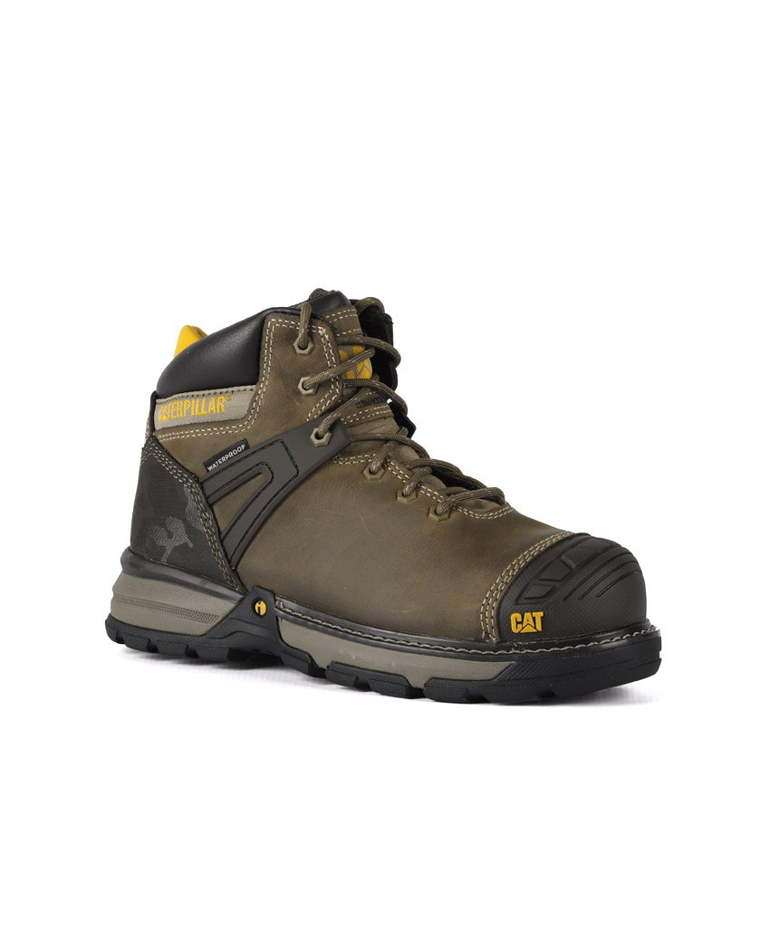 SHOES CAT EXCAVATOR SUPERLITE WP DK BEIG - الصورة 2