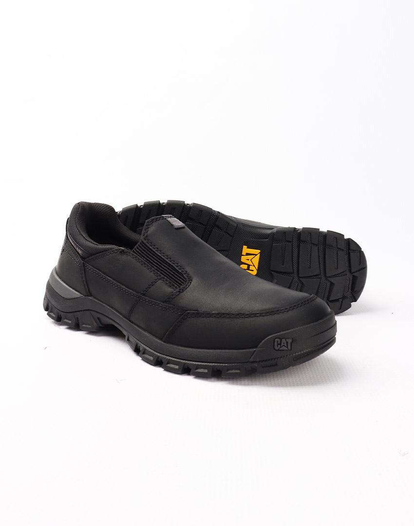 SHOES CAT THRESHOLD SLIP ON BLACK - الصورة 3