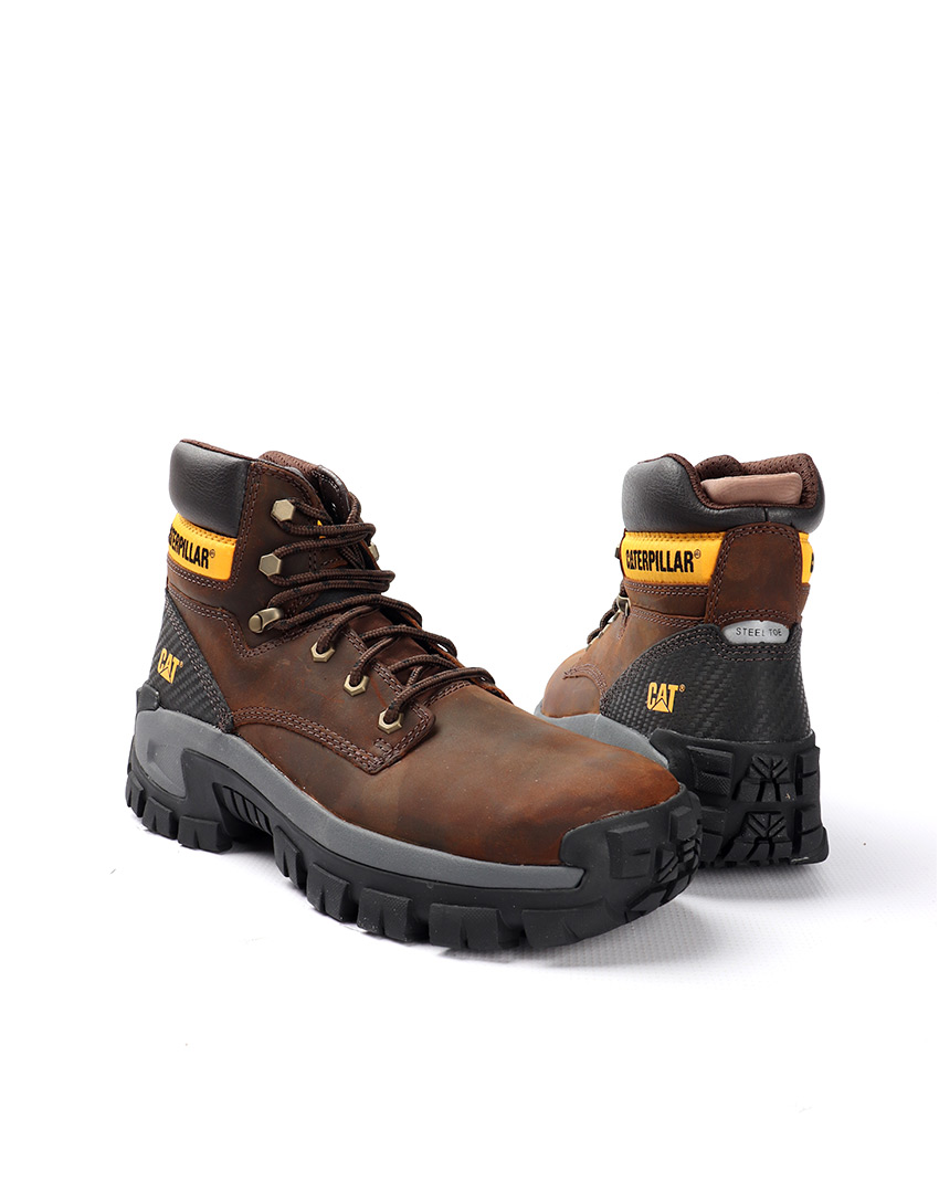 SHOES CAT INVADER HI ST DARK BROWN - الصورة 3