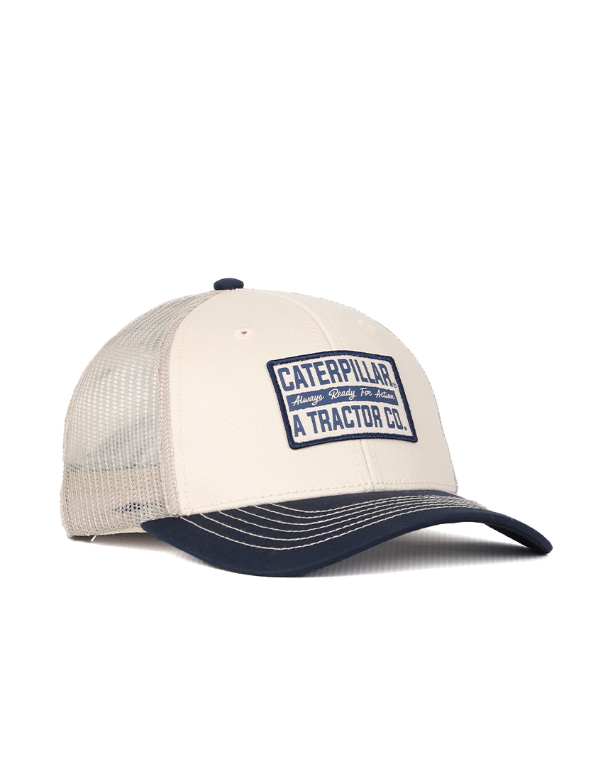 TRUCKER PATCH HAT SANDSHELL OS
