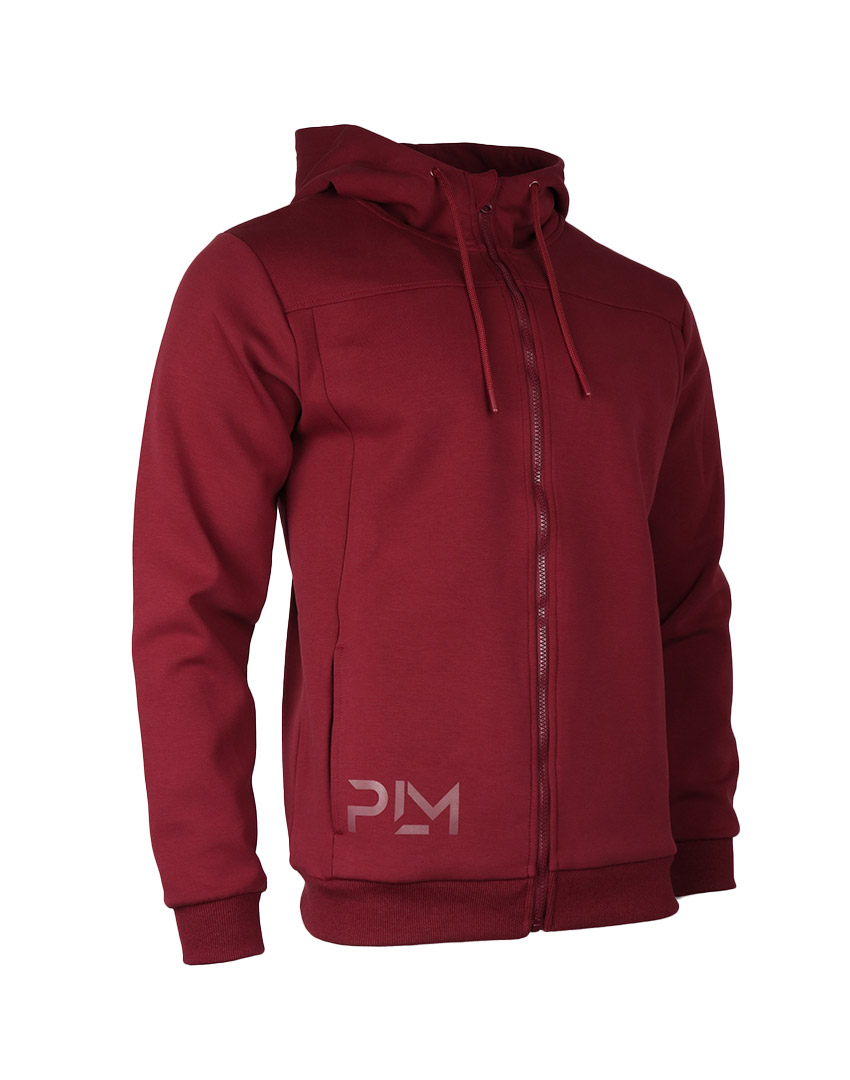 HOODIE HIGHT-RISE BURGANDY